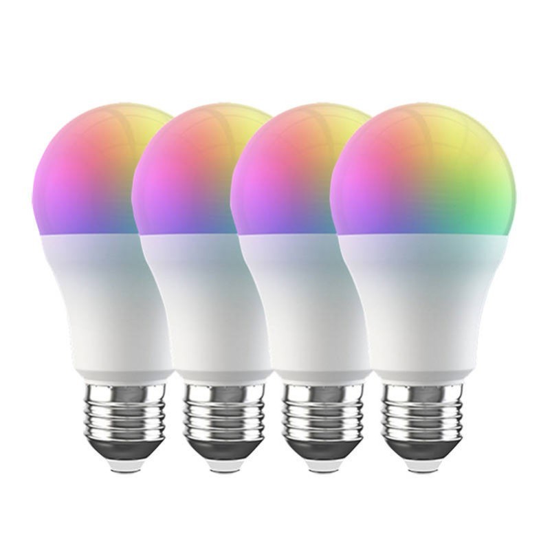 Viedās LED Wifi spuldzes LB4E27 RGB (4 gab.) BroadLink