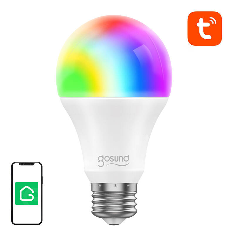 RGB Gosund WB4 8W 800lm Tuya viedā LED spuldze
