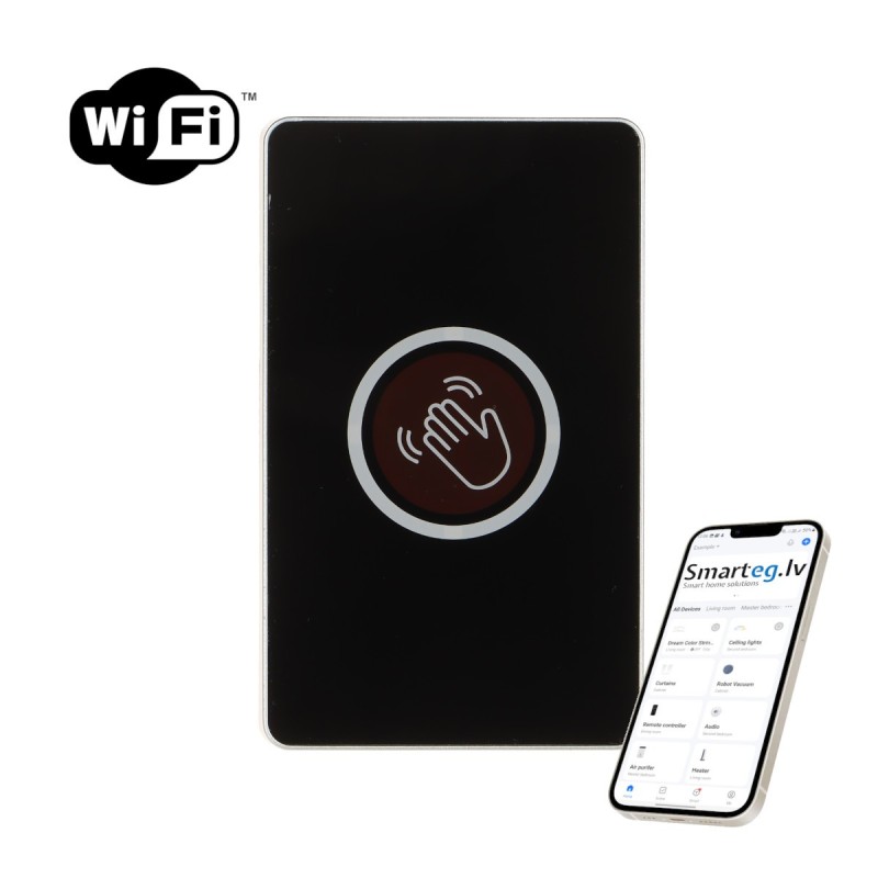 БЕССЕНСОРНАЯ КНОПКА ВЫХОДА PBT-1 Wi-Fi, Tuya S ATLO