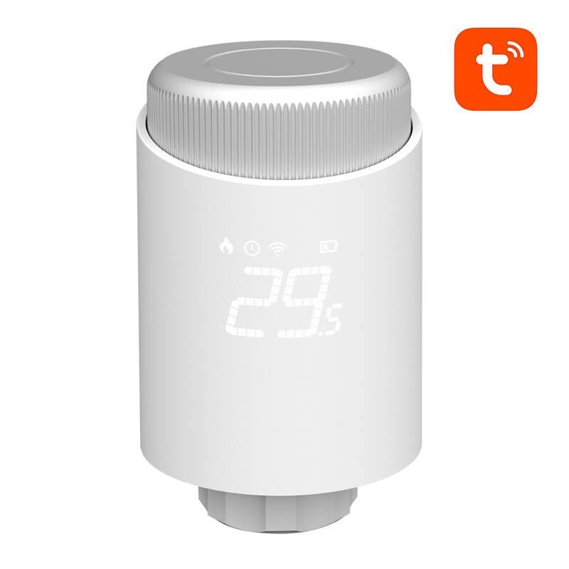 Умный термостат радиаторный клапан TRV10 Zigbee Tuya Avatto