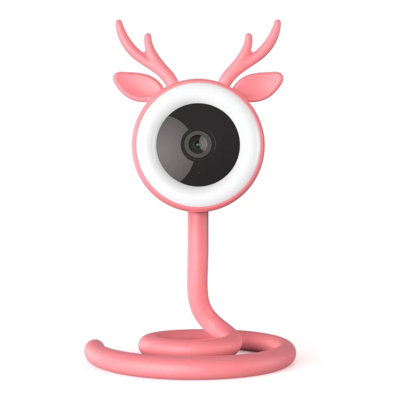 Immax NEO liTE Smart Security Baby Monitor WiFi 2.4GHz, 4MP, розовый