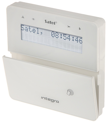 SIGNALIZĀCIJAS VADĪBAS PANEĻA TASTATARA INT-KLFR-W SATEL