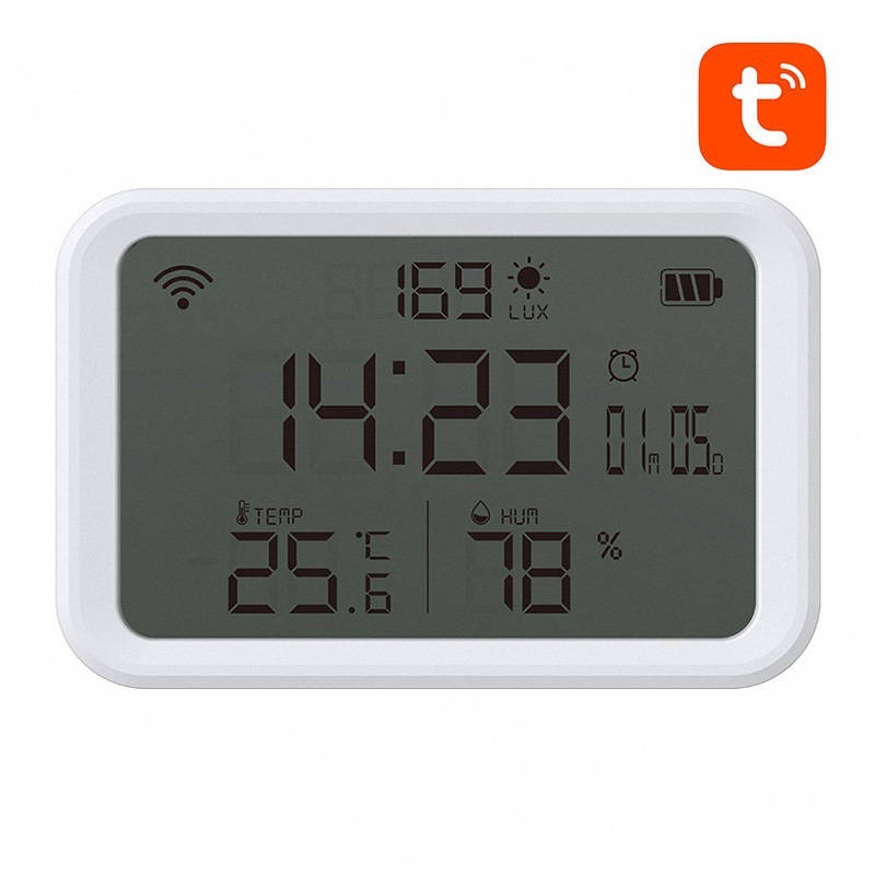 Smart Temperature and Humidity Sensor WiFi  NAS-CW01W TUYA Neo