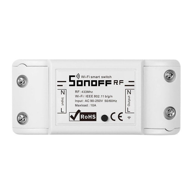 Умный переключатель WiFi + RF 433 Sonoff RF R2 (НОВЫЙ)