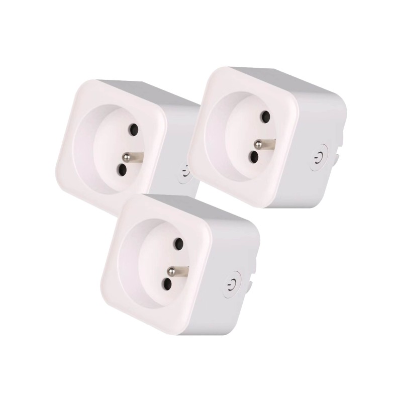 Smart komplekts 3x iekštelpu ligzda v2 ar tapu, E tips, WiFi