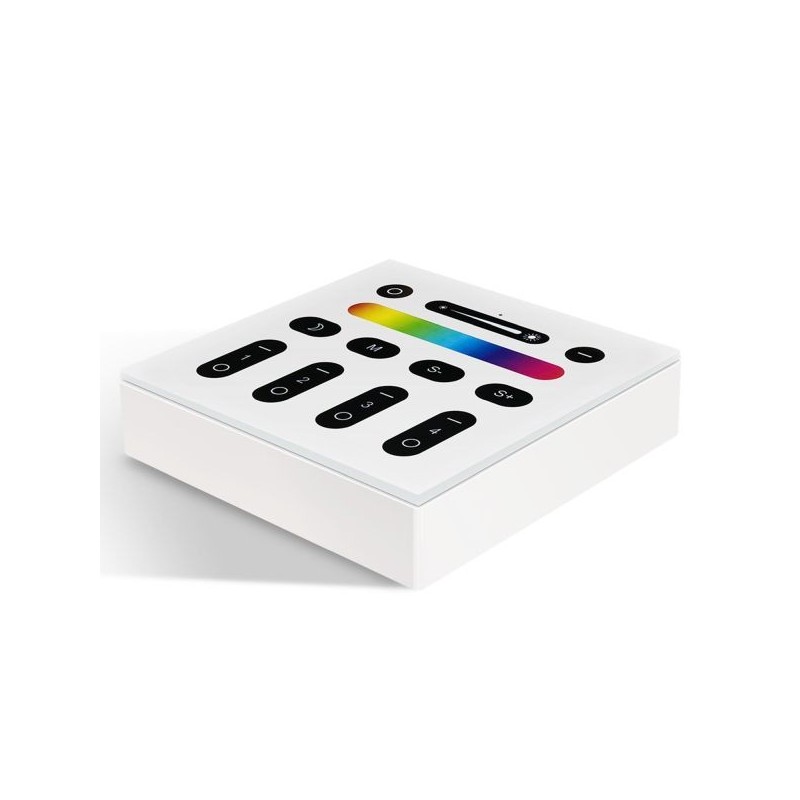 Gledopto 4-zone LED RF wireless wall panel (for Gledopto Pro LED controllers), operating from battery (GL-W-003Z)