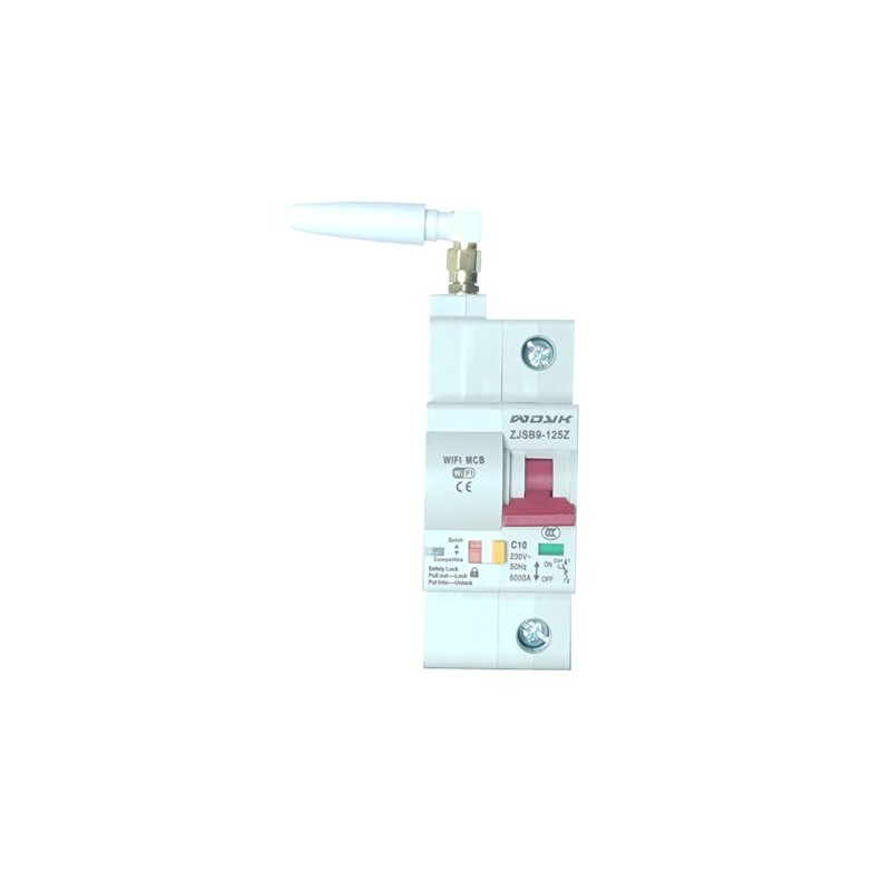 Wi-Fi Smart Mini Circuit Breaker (63A, 1P)