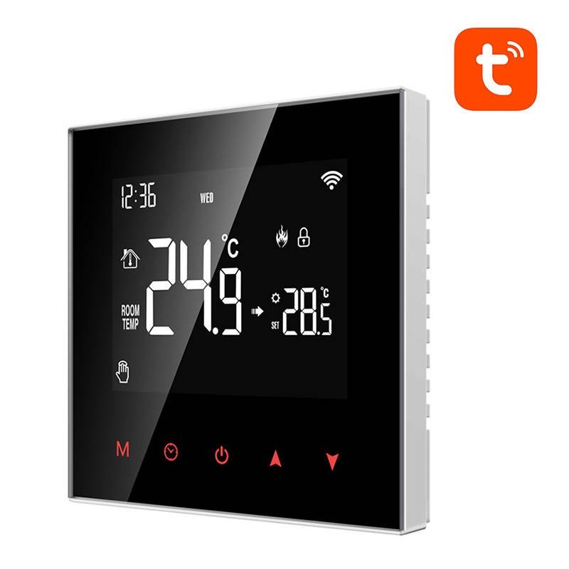 Умный термостат для отопления котла ZWT100 3A Zigbee Tuya Avatto