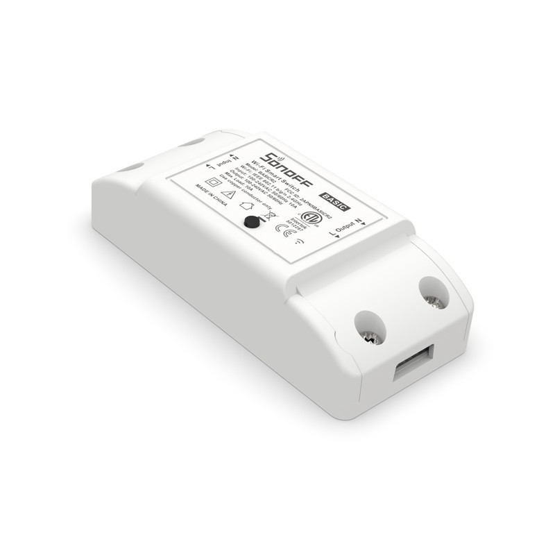 Sonoff Basic (R2) WiFi viedreleja slēdzis