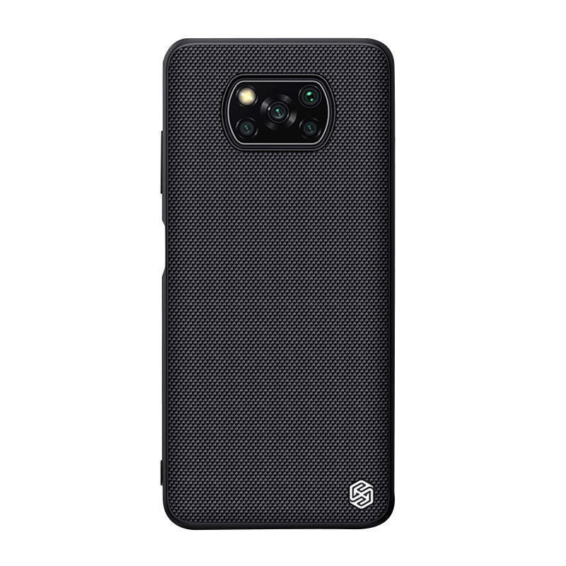 Nillkin korpuss ar teksturētu Xiaomi POCO X3 NFC / X3 Pro (melns)