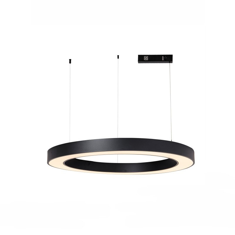 PASTEL Smart pendant light 95cm 68W black Zigbee 3.0