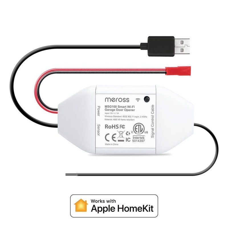 Smart Garage Door Opener (HomeKit)