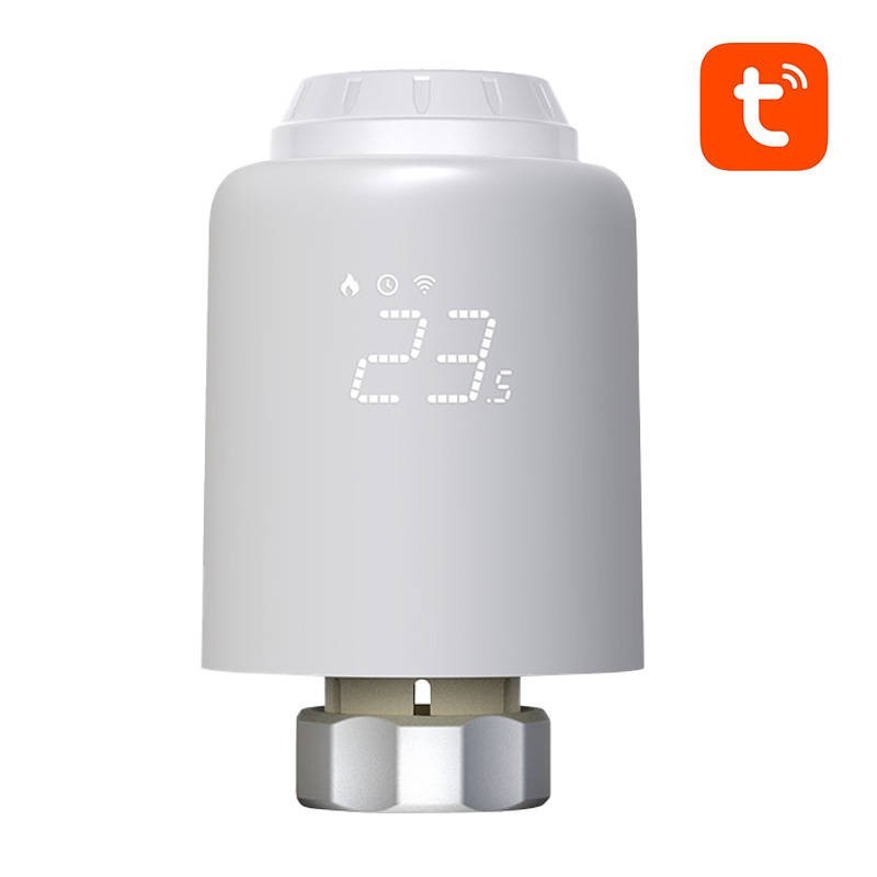 Viedais termostata radiatora vārsts TRV07 Zigbee 3.0 TUYA Avatto