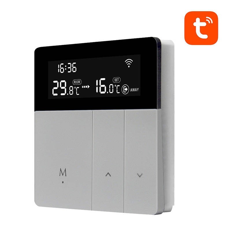 Термостат для умного котла WT50 3A Wi-Fi Tuya Avatto