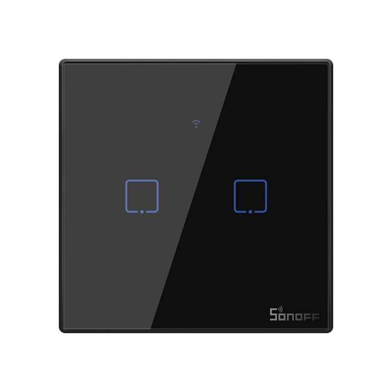 Умный коммутатор WiFi + RF 433 Sonoff T3 EU TX (2-канальный)