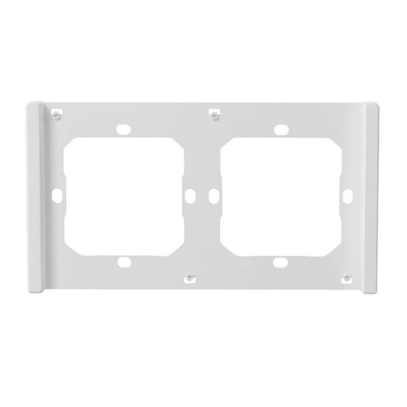 Рамка для переключателя М5 80 двойная 2-кратная SONOFF M5-2C-80-FW (белая)