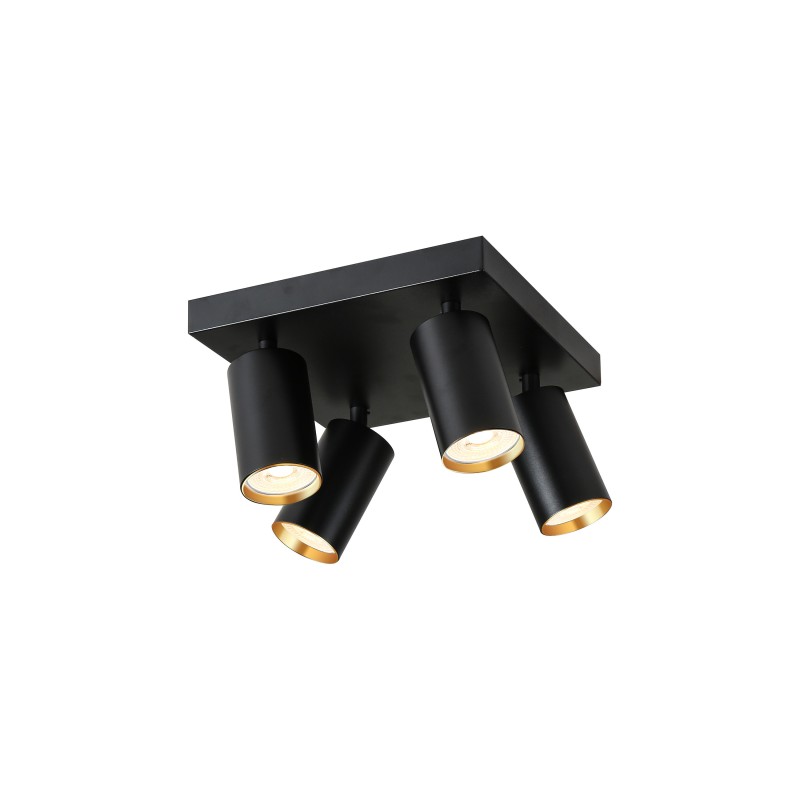 liTE PUNTO-4S Smart spotlight 4 heads, GU10, 6W, RGB+CCT WiFi BEACON