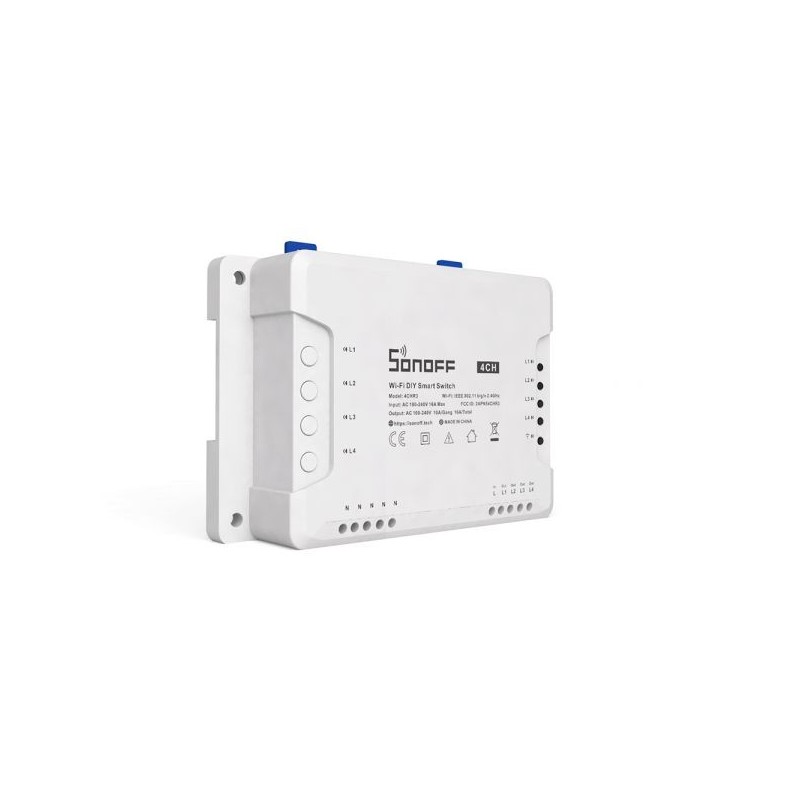 Sonoff 4CH (R3) Wi-Fi интеллектуальный релейный переключатель переменного тока 230 В с 4 каналами