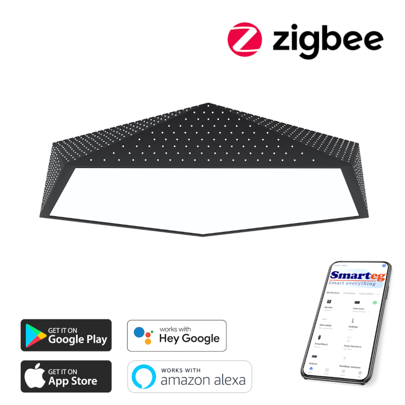 Светодиодные RGB фонари 80см 56Вт Zigbee