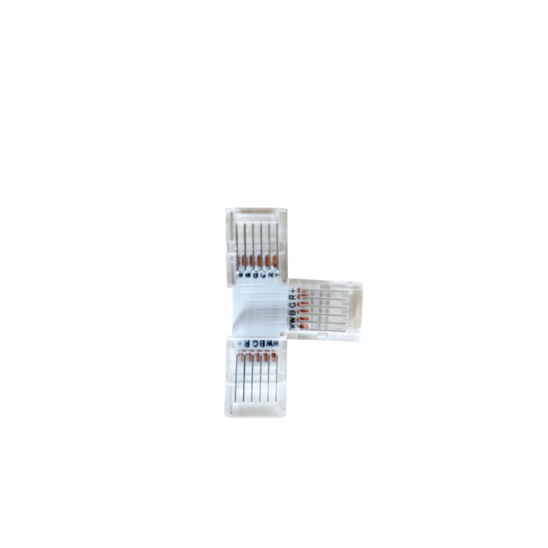 Разъем CLICK для07726L, 12мм, Т-образный разъем, RGB+CCT, 6pin