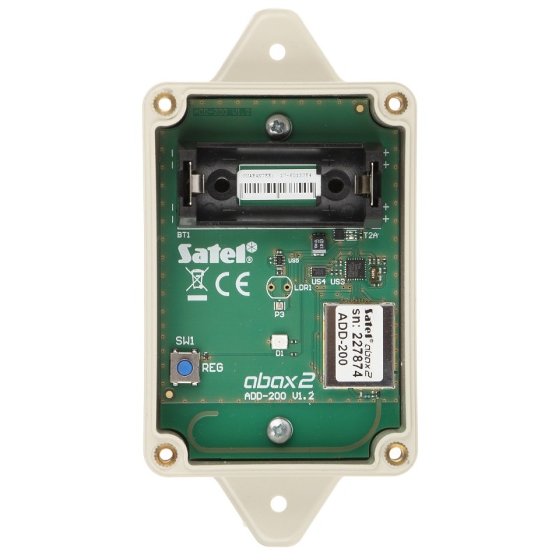 WIRELESS DUSK AND TEMPERATURE DETECTOR ADD-200 ABAX2 SATEL