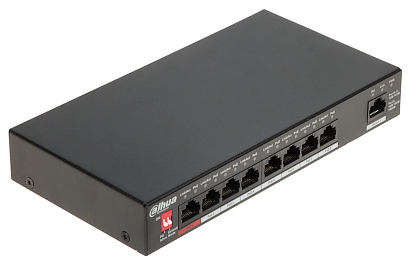 SLĒDZIS POE PFS3009-8ET1GT-96-V2 8-PORT DAHUA