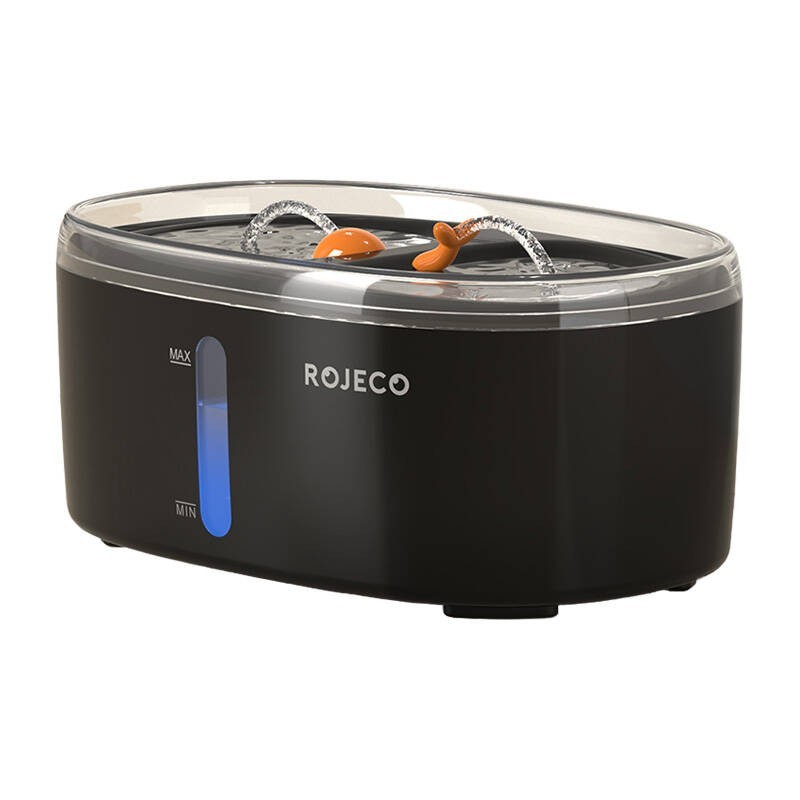 Фонтанчик для домашних животных Rojeco 2,5л (черный)