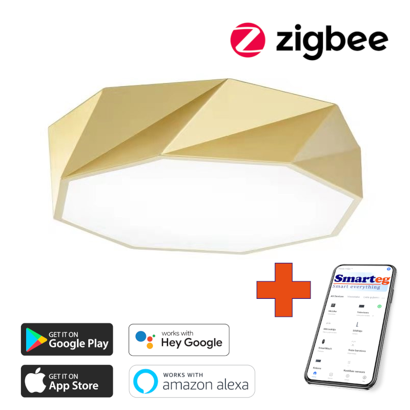 Viedā šūnu lampa 60cm 43W Zigbee