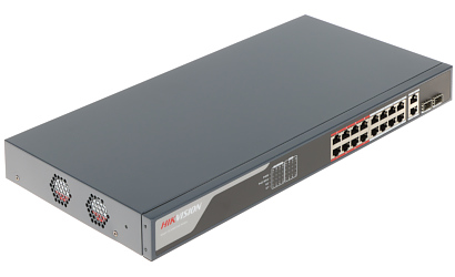 SWITCH POE DS-3E1318P-EI 16-PORT SFP Hikvision