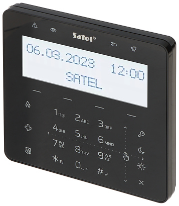 SIGNALIZĀCIJAS VADĪBAS PANEĻA SENSORISKĀ KATASTARATA INT-KSG2R-B SATEL