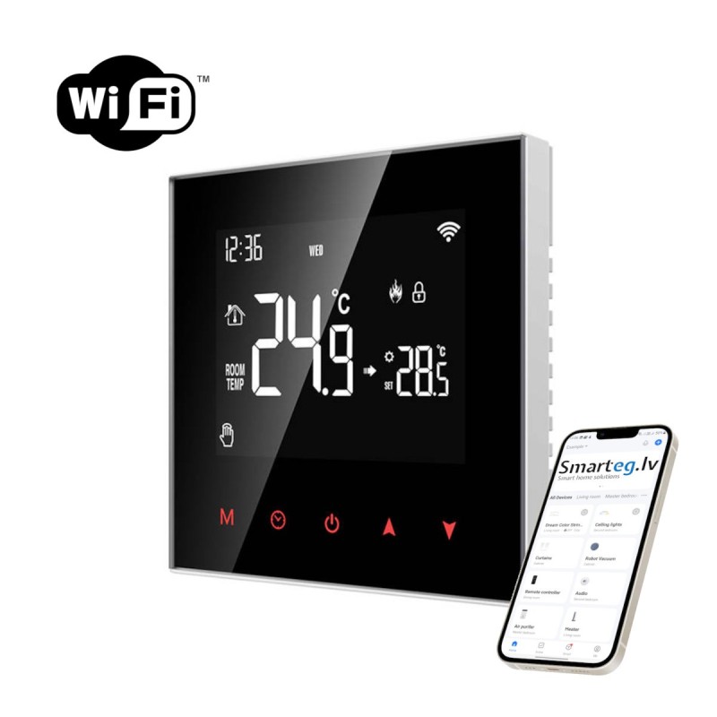 Умный термостат для отопления котла Avatto ZWT100 3A Zigbee Tuya