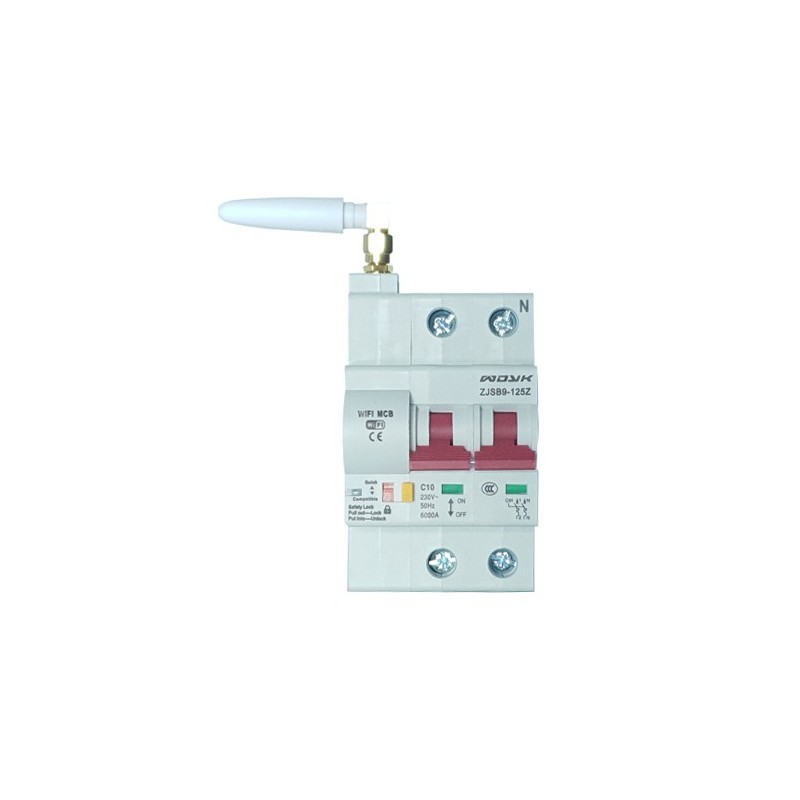Wi-Fi Smart Mini Circuit Breaker (16A, 1P+1N)