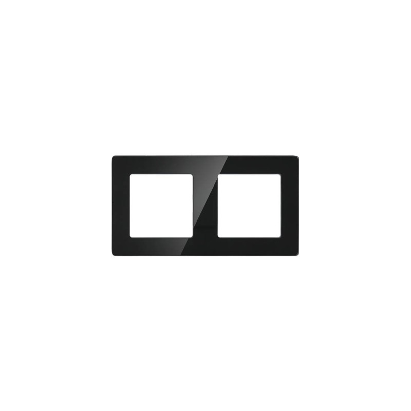 Double black GLASS frame from the RM series