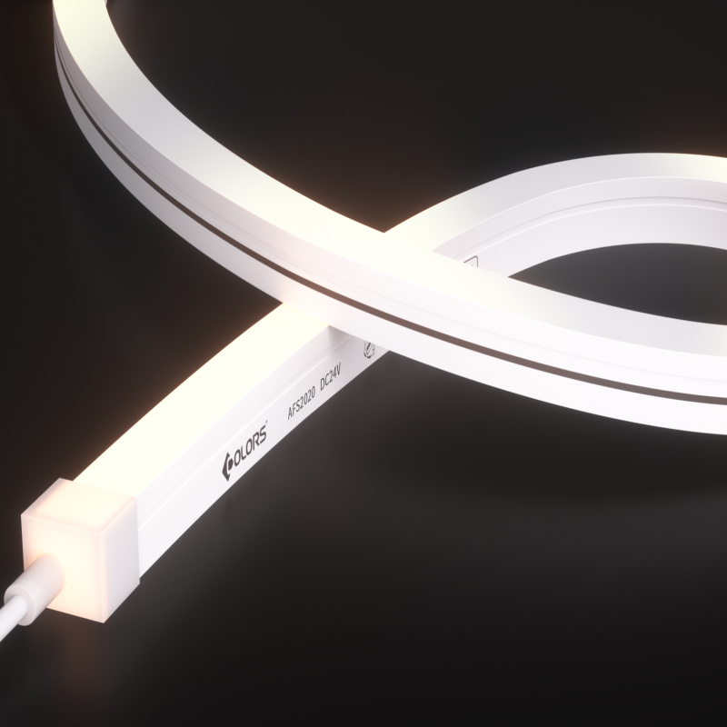 AFS2020-DMX512 White neon light-24V