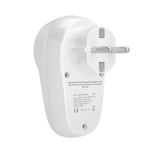 Wi-Fi viedais spraudnis Sonoff S26R2TPF-DE