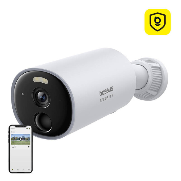 Baseus B1 2k āra kamera (balta)