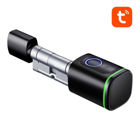 Digitālās slēdzenes cilindrs Avatto SDL-S1-B70 70 mm melns
