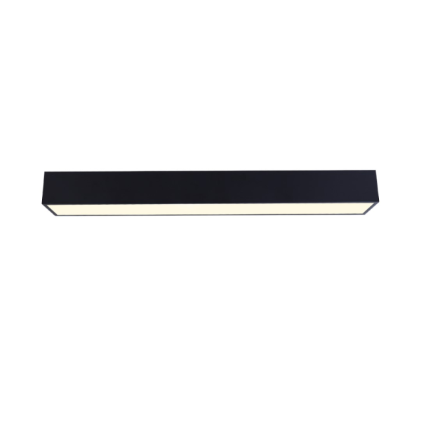CANTO Smart ceiling light 90x15cm 50W black Zigbee 3.0