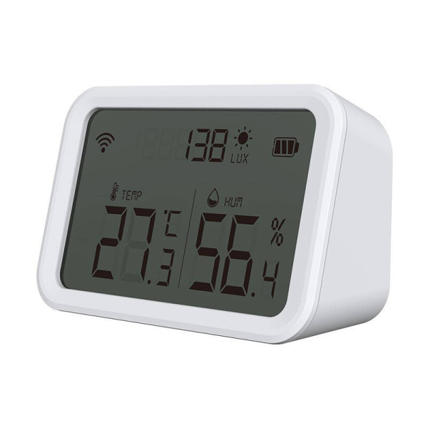 Smart Temperature and Humidity sensor  NAS-TH02W ZigBee Tuya with LCD screen