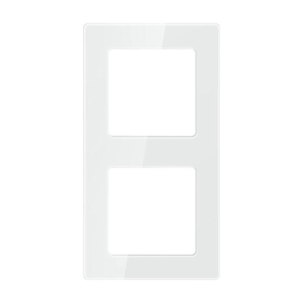 Divkāršā rāmja ligzda N-TS10-Frame-W2 (balta) Avatto
