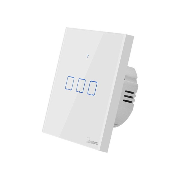 Умный переключатель Wi-Fi Sonoff T0 EU TX (3 канала)