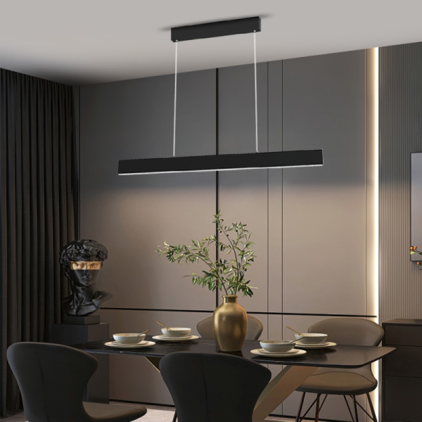 Smart celling lamp 118cm 18W black (Zigbee)
