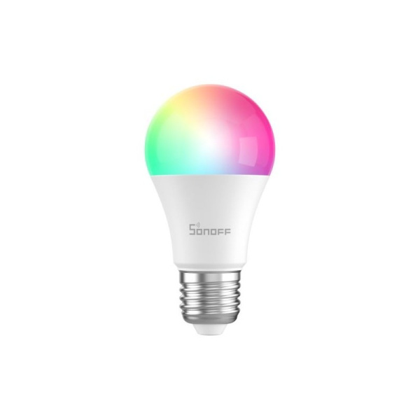 Sonoff B05-BL-A60 WiFi+Bluetooth RGBWC (krāsa+silts/auksti balts) LED dimmer viedā spuldze (E27)