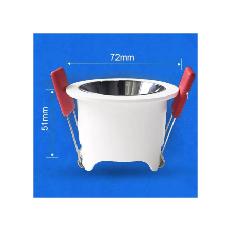 LED griestu lampa 12W RGB+CCT 60 grādi Balta GL ZigBee HUE TUYA