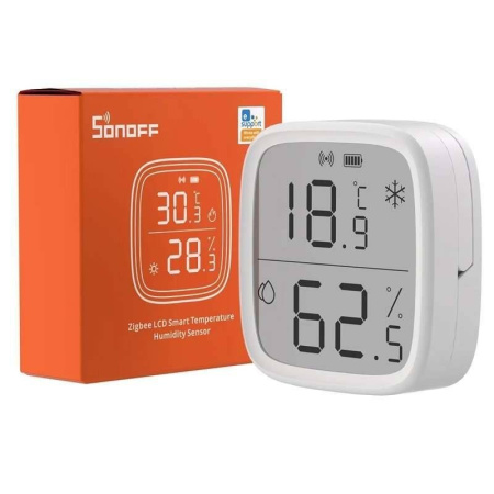 Temperatūras un mitruma monitors Zigbee