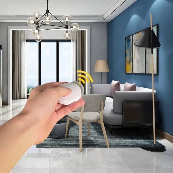 Smart button for led strips