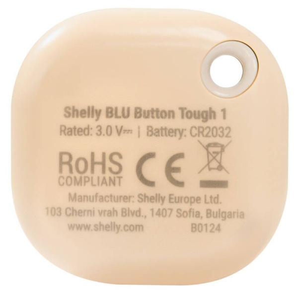 Darbības un ainu aktivizācijas poga Shelly Blu Button Tough 1 (moka)