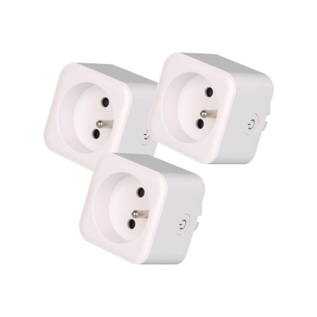 Smart komplekts 3x iekštelpu ligzda v2 ar tapu, E tips, WiFi