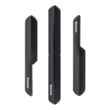 T-Space bufera aizsarga komplekts Tesla Baseus Pack of 6 (melns)