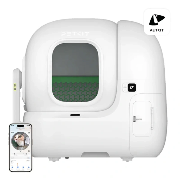 PetKit Purbot MAX PRO viedā pašattīrošā kaķu smilšu kaste ar AI kameru
